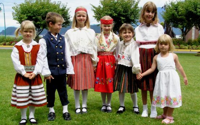 Vancouver Estonian children